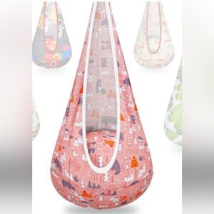 GARIG Kid Pod Swing Seat Sensory Hammock Chair Indoor/Outdoor 170lb Capacity new